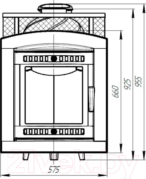 Изображение товара Печь-каменка ProMetall Атмосфера L / p0048