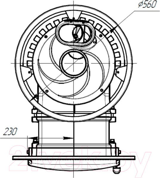 Изображение товара Печь-каменка ProMetall Атмосфера L / p0048