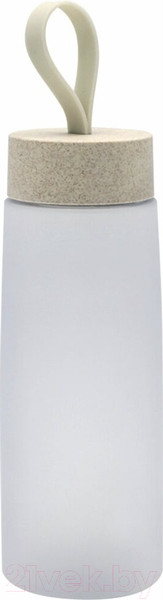 Изображение товара Бутылка для воды No Brand Flappy / 14001.01 (белый)