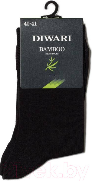 Изображение товара Носки Diwari Bamboo 000 (р.27, черный)