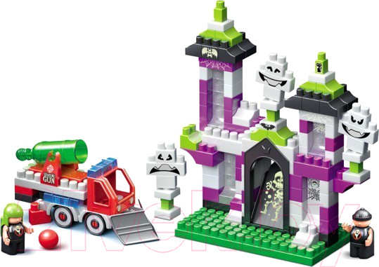 Изображение товара Конструктор Bauer Monster Blocks Дом с привидениями / 823 (155эл)