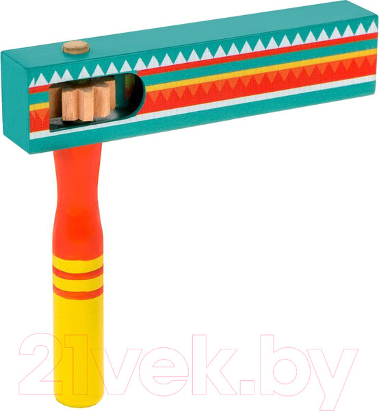 Изображение товара Музыкальная игрушка Mapacha Трещотка круговая / 76432 (красный/зеленый)