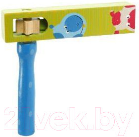 Изображение товара Музыкальная игрушка Mapacha Трещотка круговая / 76433 (зеленый/синий)