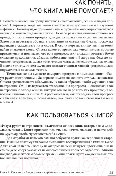 Изображение товара Книга Питер Разум рулит настроением. Измени свои мысли (Гринбергер Д.)