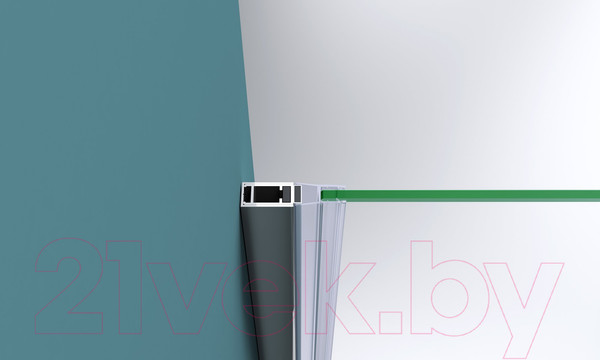 Изображение товара Душевая дверь BelBagno KRAFT-60/60-C-Cr-L