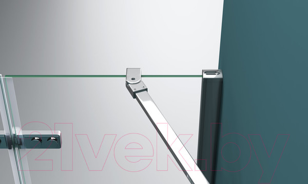 Изображение товара Душевая дверь BelBagno KRAFT-60/40-C-Cr-R