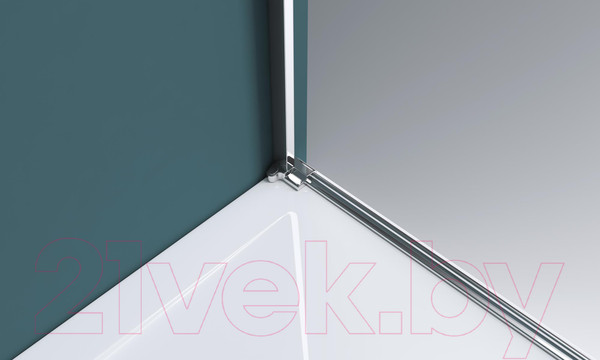 Изображение товара Душевая дверь BelBagno KRAFT-60/40-C-Cr-L