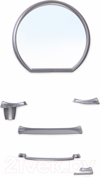 Изображение товара Комплект мебели для ванной Berossi Verona НВ 10117001 (металлик)