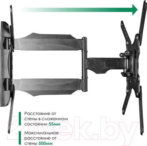 Изображение товара Кронштейн для телевизора Onkron M4 (черный)