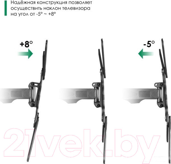 Изображение товара Кронштейн для телевизора Onkron M4 (черный)