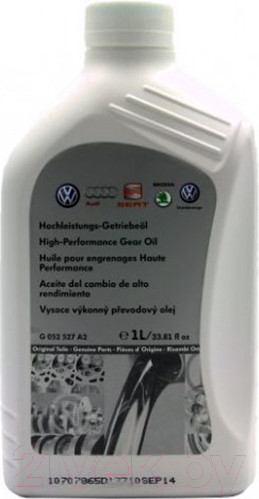 Изображение товара Трансмиссионное масло Volkswagen G052527A2 (1л)