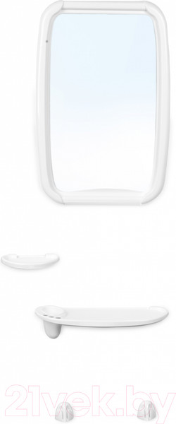 Изображение товара Комплект мебели для ванной Berossi Оптима НВ 06101000 (снежно-белый)