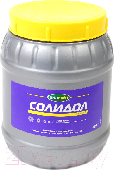 Изображение товара Смазка техническая Oil Right Солидол жировой (800г)