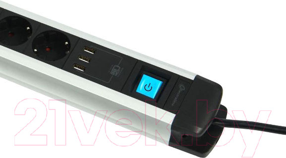 Изображение товара Удлинитель Electraline 62562 (2м)