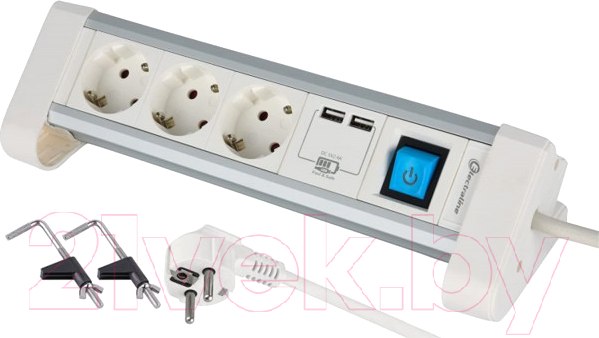 Изображение товара Удлинитель Electraline 62563 (2м)