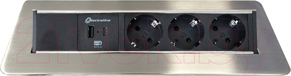 Изображение товара Блок розеточный Electraline 62570 (2м)
