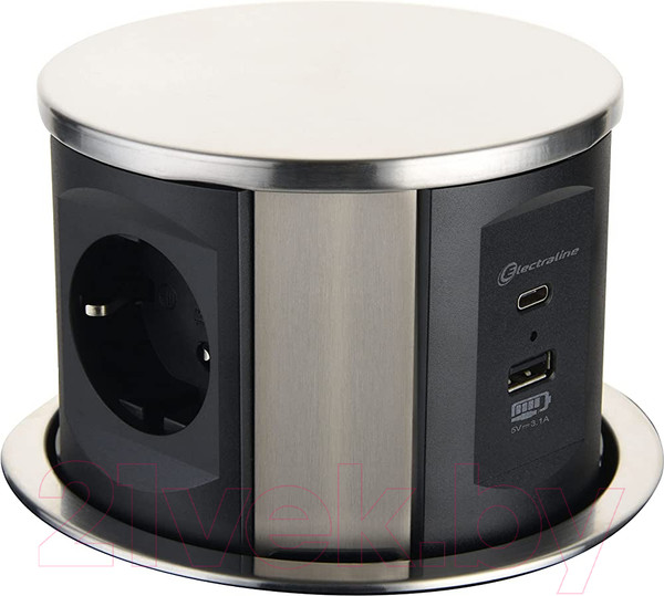 Изображение товара Блок розеточный Electraline 62571 (2м)