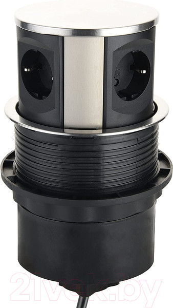 Изображение товара Блок розеточный Electraline 62571 (2м)