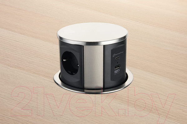 Изображение товара Блок розеточный Electraline 62571 (2м)