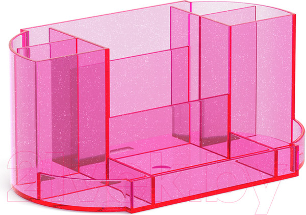 Изображение товара Органайзер настольный Erich Krause Victoria Glitter / 55884 (розовый)