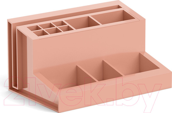 Изображение товара Органайзер настольный Erich Krause Leader Powder / 55796 (персиковый)