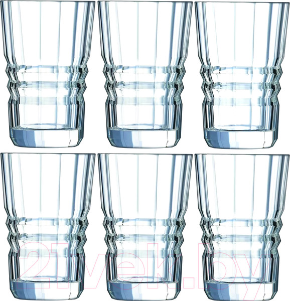 Изображение товара Набор стаканов Cristal d'Arques Architecte / Q4357 (6шт)