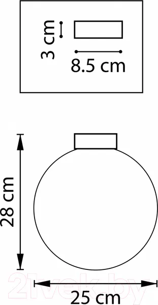 Изображение товара Потолочный светильник Lightstar Globo 812037 (MX8131-1B-L)