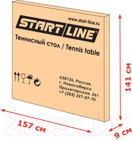 Изображение товара Теннисный стол Start Line Olympic Outdoor / 6023-5 (синий)