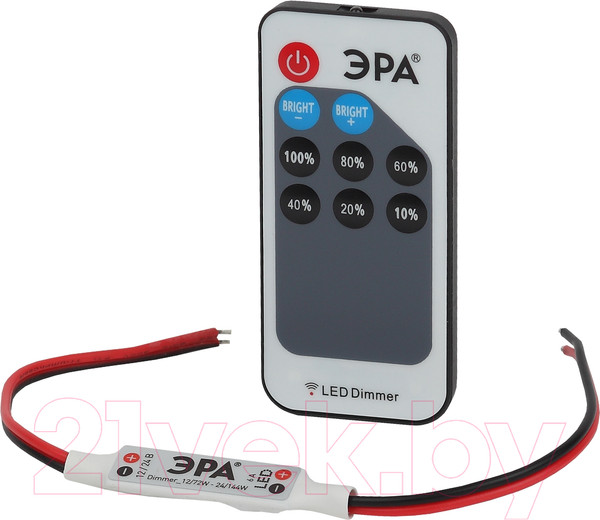 Изображение товара Диммер для светодиодной ленты ЭРА Dimmer_12/72W - 24/144W / Б0043441