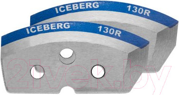 Изображение товара Набор ножей для ледобура Тонар Iceberg Мокрый лед 130R V2.0/V3.0 / NLA-130R.ML (правое вращение)