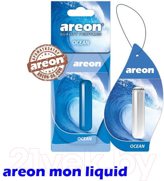 Изображение товара Ароматизатор автомобильный Areon Mon Liquid Ocean / ARE-LR11 (5мл)