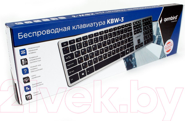 Изображение товара Клавиатура Gembird KBW-3