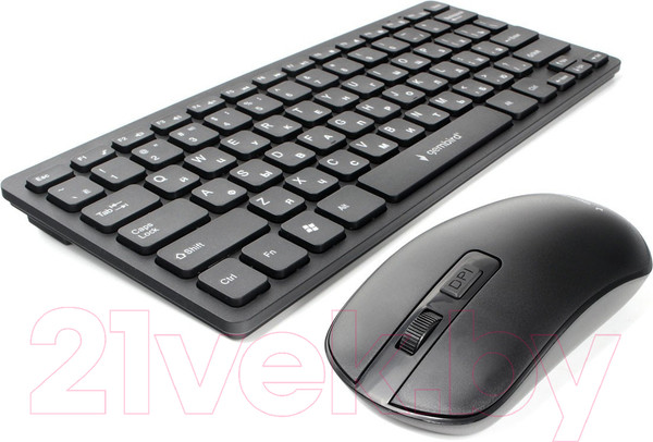 Изображение товара Комплект клавиатура и мышь Gembird KBS-9100