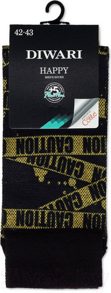 Изображение товара Носки Diwari Happy 152 (р.29, черный)