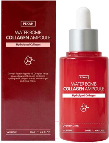 Изображение товара Сыворотка для лица Pekah Омолаживающая с 20% коллагеном Water Bomb (50мл)