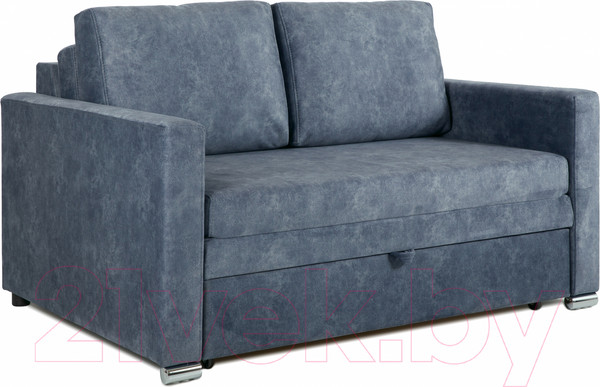 Изображение товара Диван KRONES Афродита выкатной 195x120 (велюр серо-синий)
