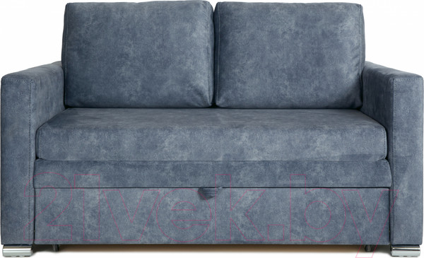Изображение товара Диван KRONES Афродита выкатной 195x120 (велюр серо-синий)