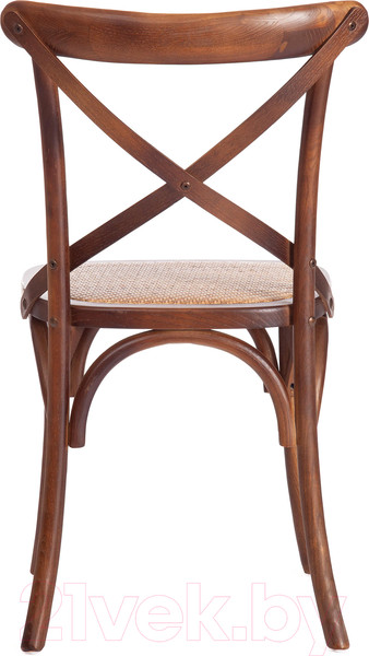 Изображение товара Стул Tetchair Secret De Maison Cross 49.5x53.5x87 (дерево береза/темный орех)