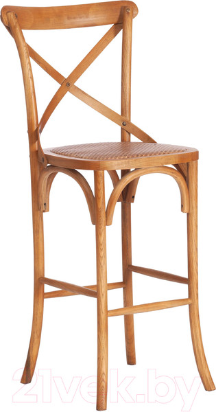Изображение товара Стул барный Tetchair Secret De Maison Cross Bar 49.5x52.5x117 (дерево береза/груша №3)