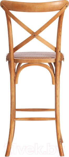 Изображение товара Стул барный Tetchair Secret De Maison Cross Bar 49.5x52.5x117 (дерево береза/груша №3)