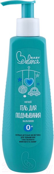 Изображение товара Гель для интимной гигиены детский Baby Balance Для подмывания мальчиков / 02071502 (250мл)
