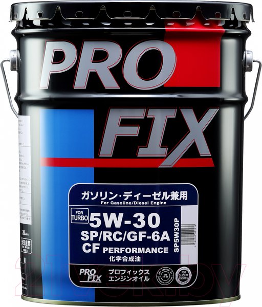 Изображение товара Моторное масло Profix Engine Oil 5W30 SP/GF-6 / SP5W30P (20л)