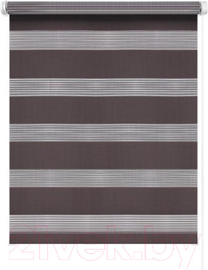Изображение товара Рулонная штора LEGRAND День-Ночь 100x160 / 58 077 357 (коричневый)