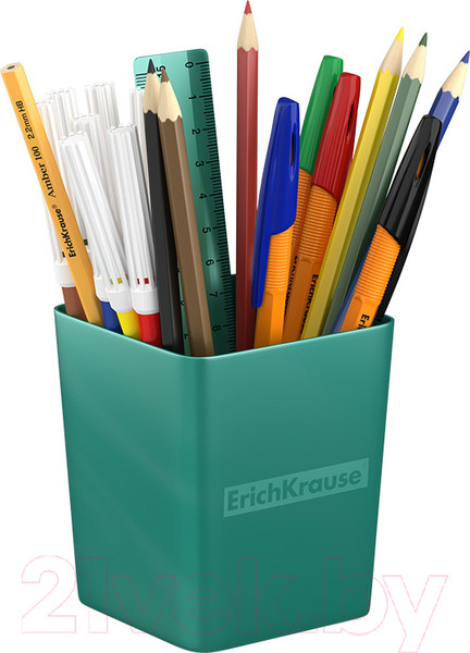 Изображение товара Настольный набор Erich Krause Base Ice Metallic / 55698 (бирюзовый)