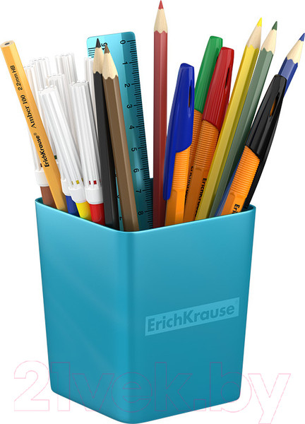 Изображение товара Настольный набор Erich Krause Base Ice Metallic / 55696 (голубой)