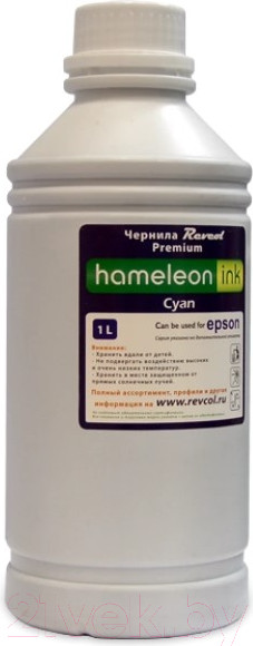 Изображение товара Контейнер с чернилами Revcol Серия L Hameleon Cyan / 128407 (1л)