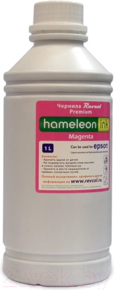 Изображение товара Контейнер с чернилами Revcol Серия L Hameleon Magenta / 128408 (1л)