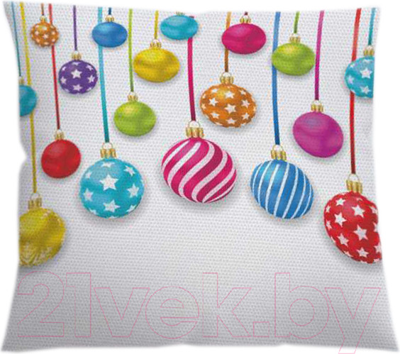 Изображение товара Наволочка декоративная JoyArty Веселые шарики / sl_21505