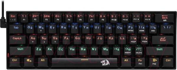 Изображение товара Клавиатура Redragon Lakshmi RU / 78119
