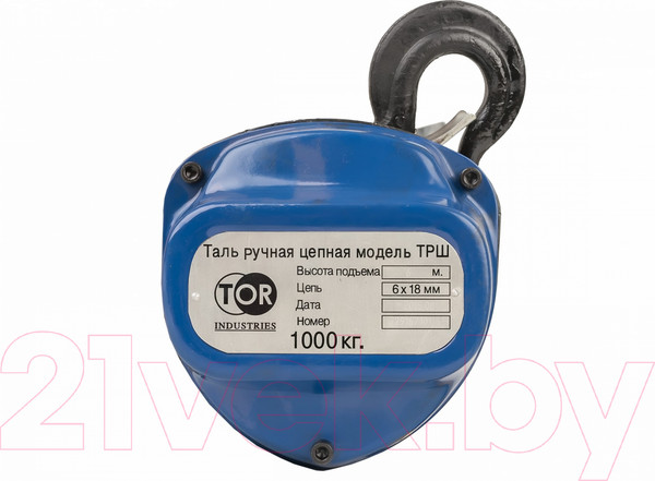 Изображение товара Таль ручная TOR ТРШ (C) 1Тx6М (N) / 101161